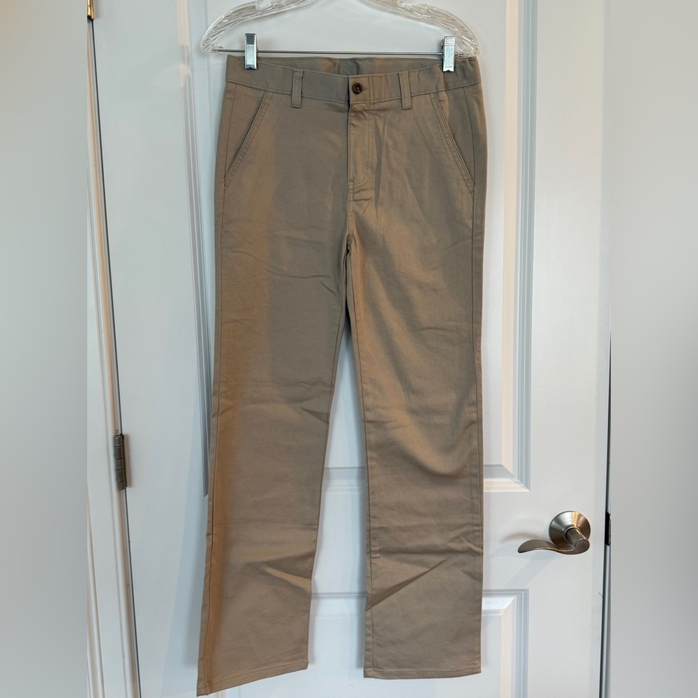 Chaps Kids Tan Casual Pants